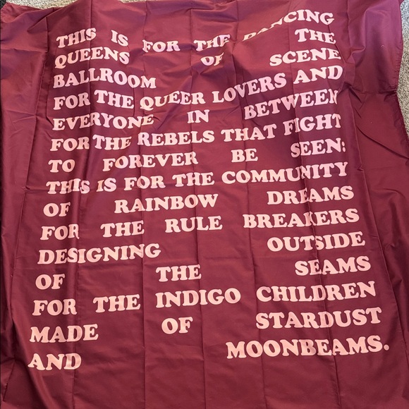 Target Other - Take Pride Wall Tapestry in Deep Burgundy